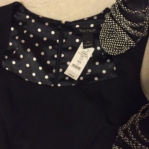 SUNDAY ONLY SALE🌹WH/BM DRESS